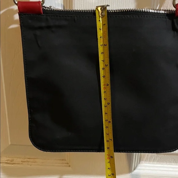 Furla Red Crossbody Bag with Silver Accents - Picture 6 of 13